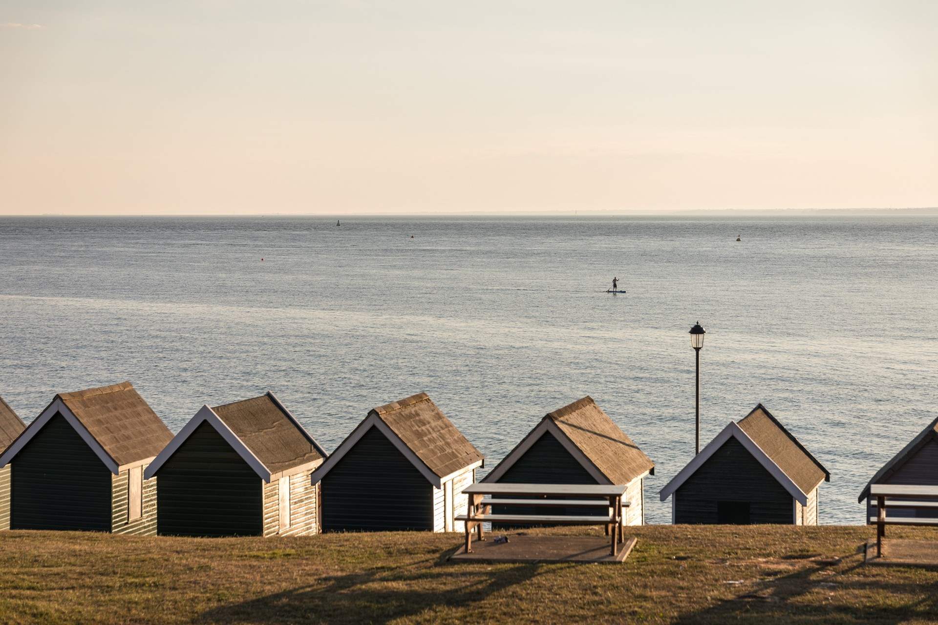 Gurnard is famous for stunning sunsets.