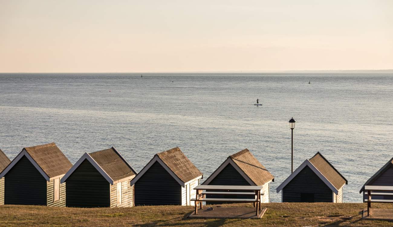 Gurnard is famous for stunning sunsets.