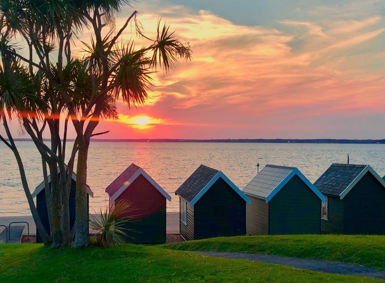 Gurnard is famous for its stunning sunsets.