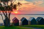 Gurnard is famous for its stunning sunsets.