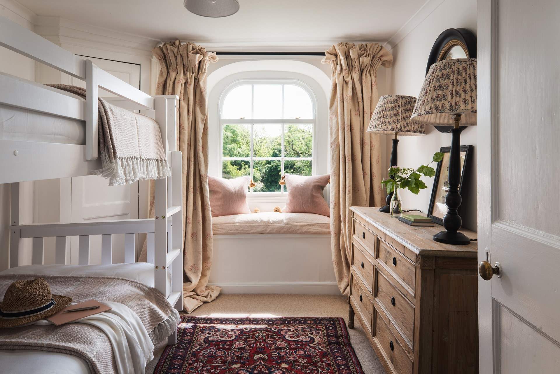 The delightful bunk-bedroom.