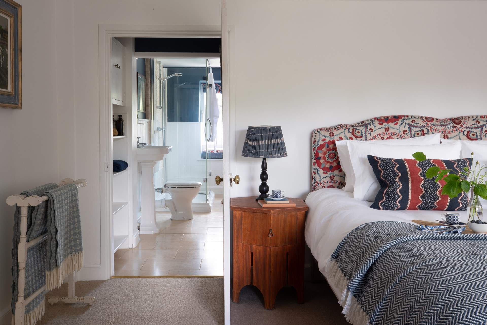 Bedroom 1 has the luxury of an en suite.