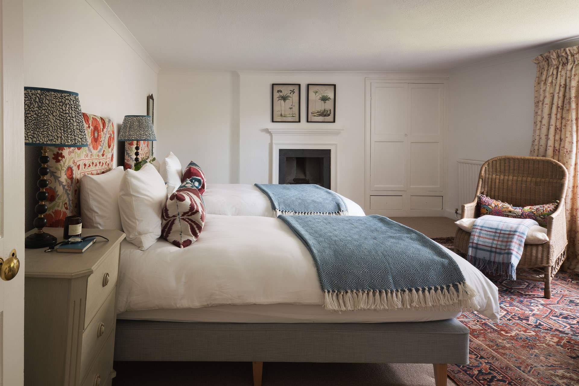 Bedroom 3 also has a 'zip and link' bed so can be set up as twin beds or a super-king.