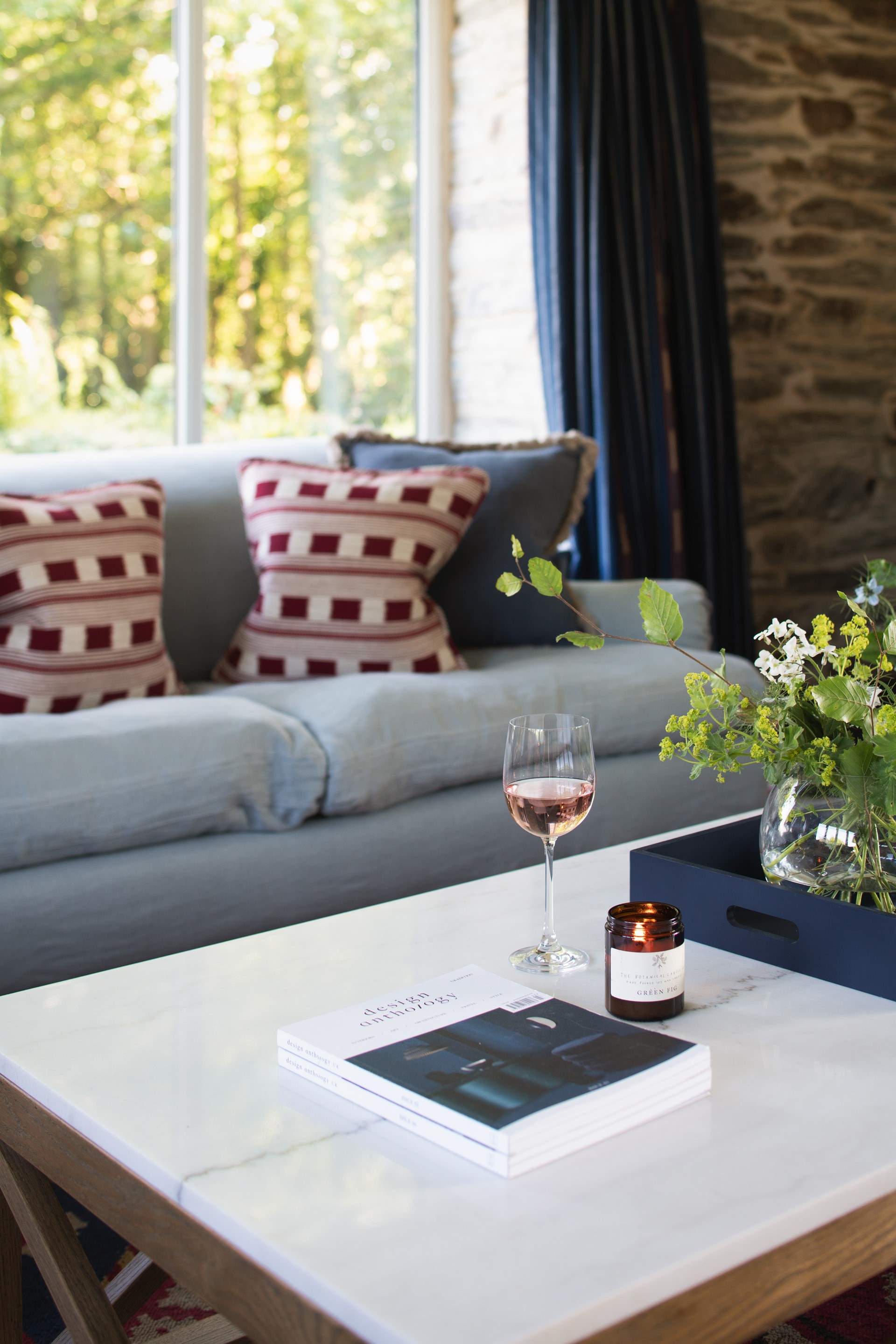 Sink into the sofa and lose yourself in the pages of a good book.