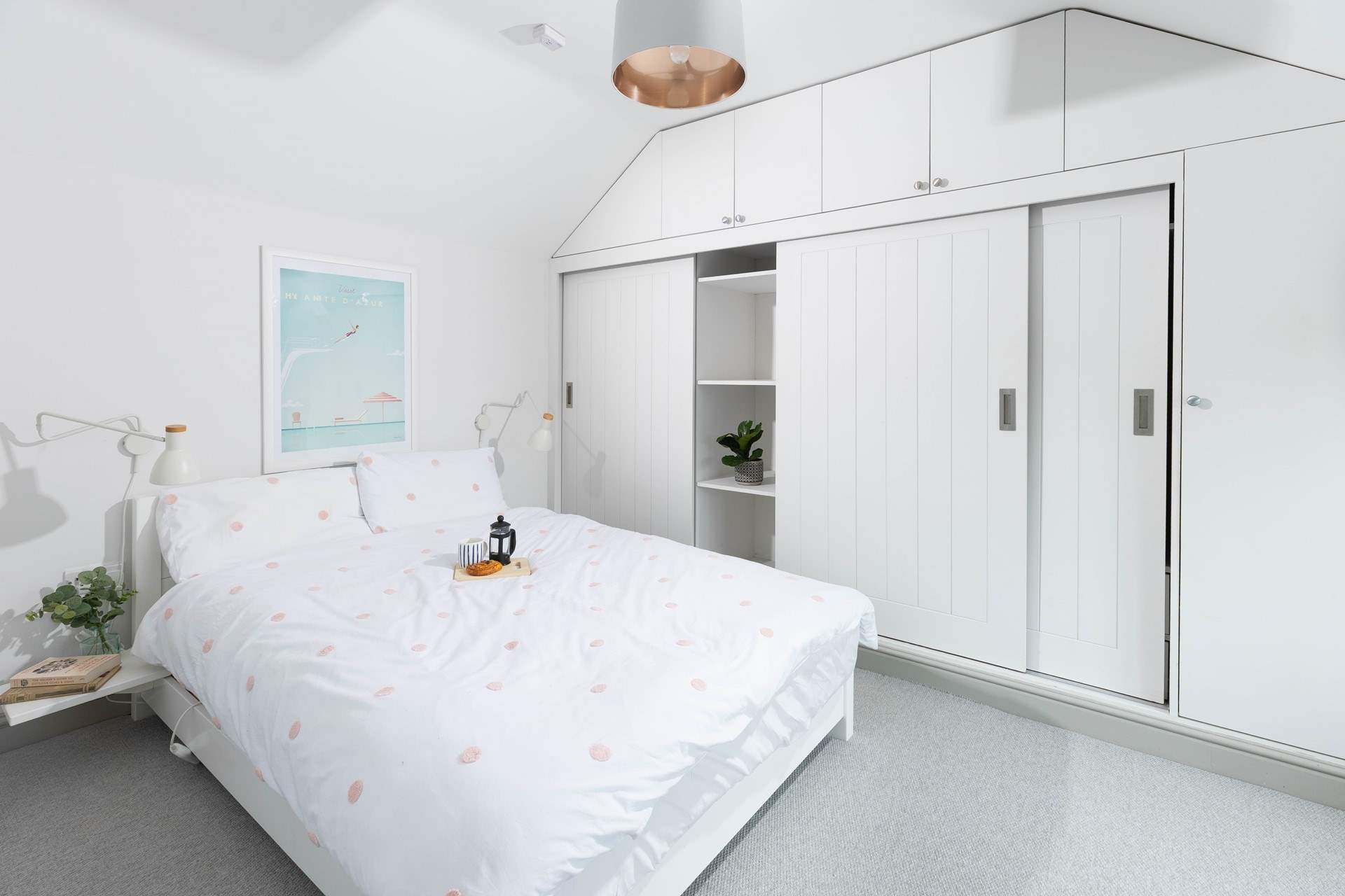 There is plenty of storage for all your holiday clobber (Bedroom 2). 