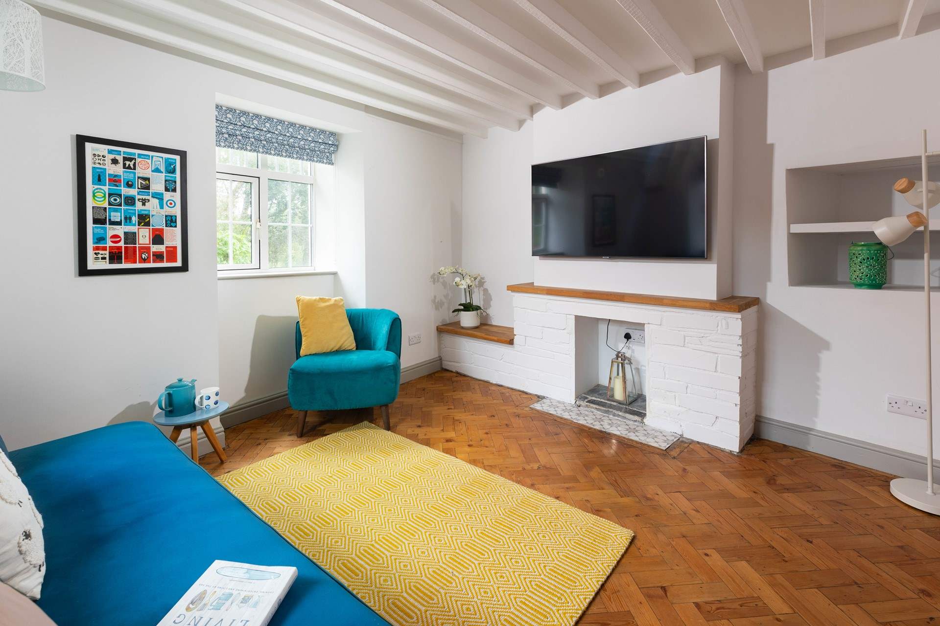 Lots of room for everyone to relax at Seaview Cottage. 