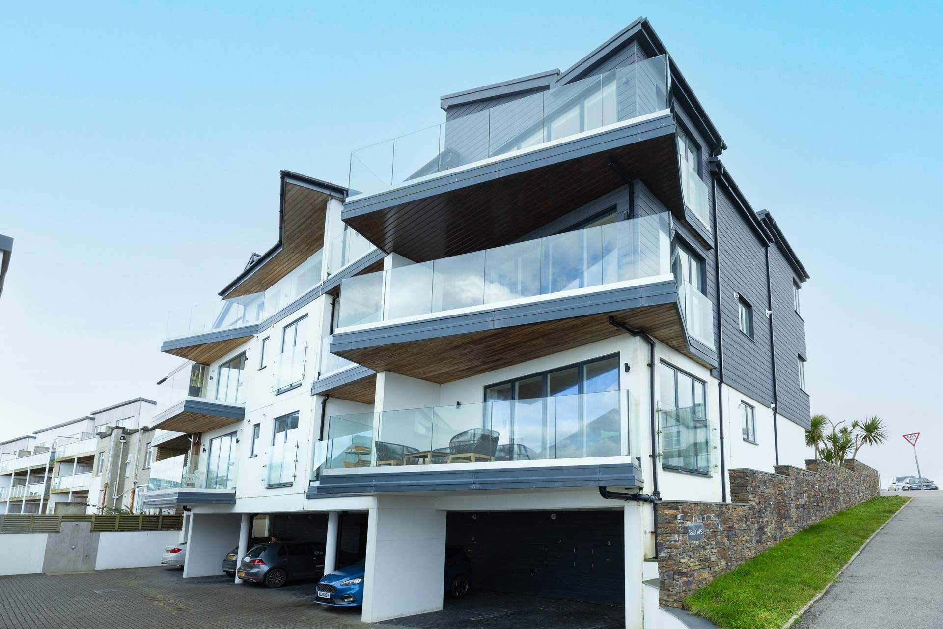 Soul Surfer is the lowest balcony in the building but with stunning views. 