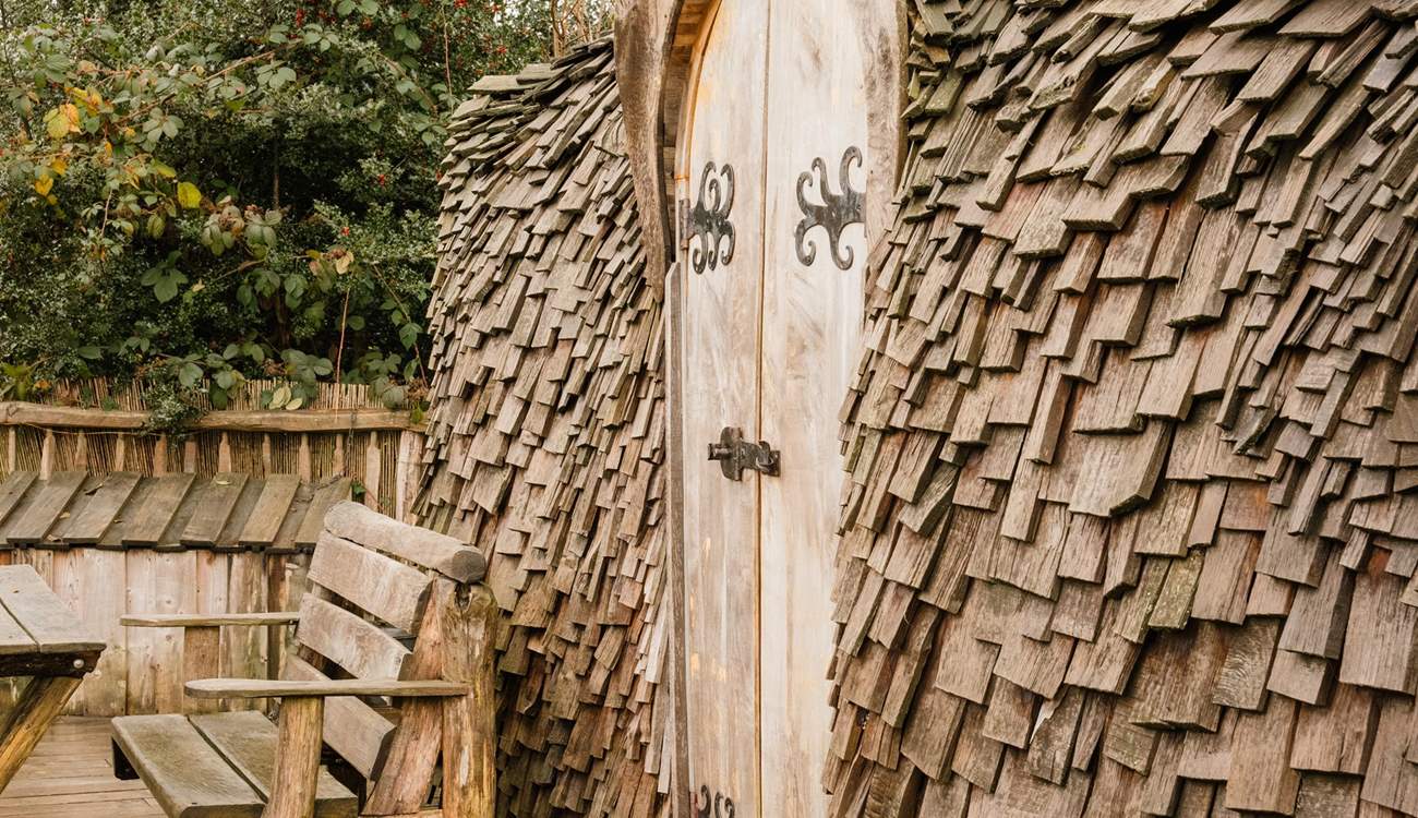 Beautifully hand-crafted, this cabin is one-of-a-kind.