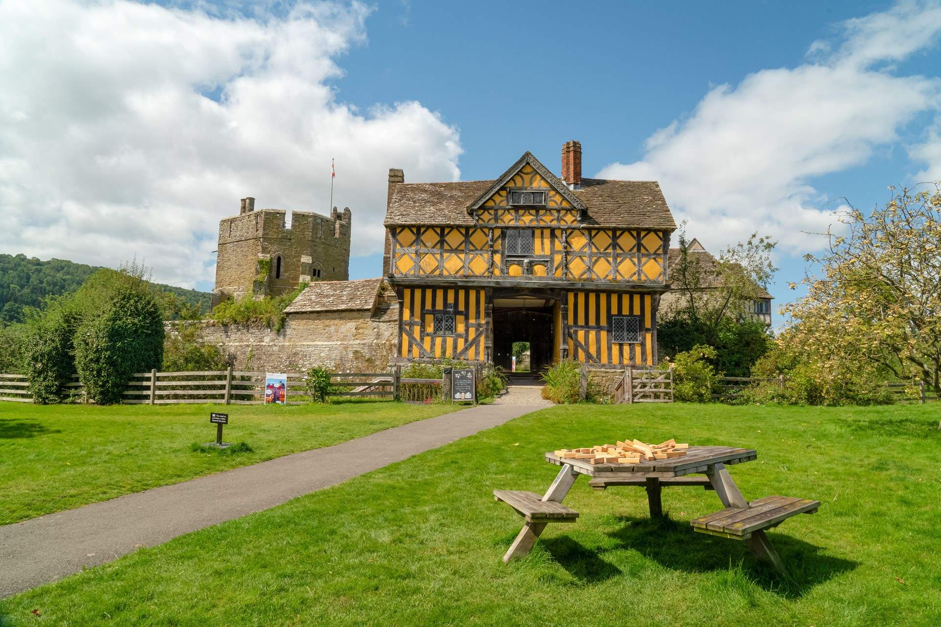 Discover Stokesay Castle, the finest and best-preserved fortified medieval manor house in England.