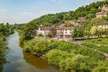 The River Severn carves its timeless path across the Shropshire countryside. 