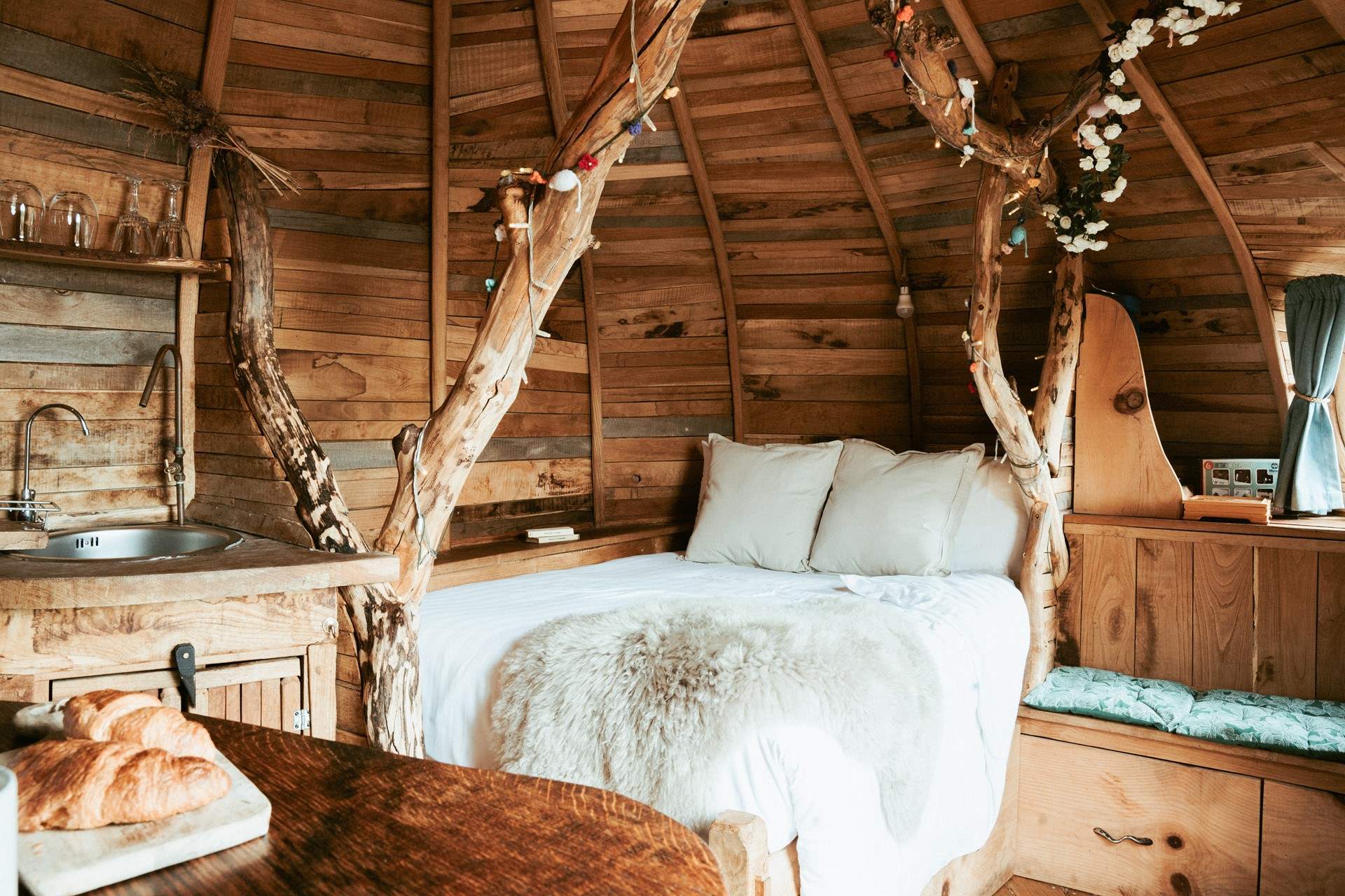 An enchanting hillside hideaway in a world of its own. 