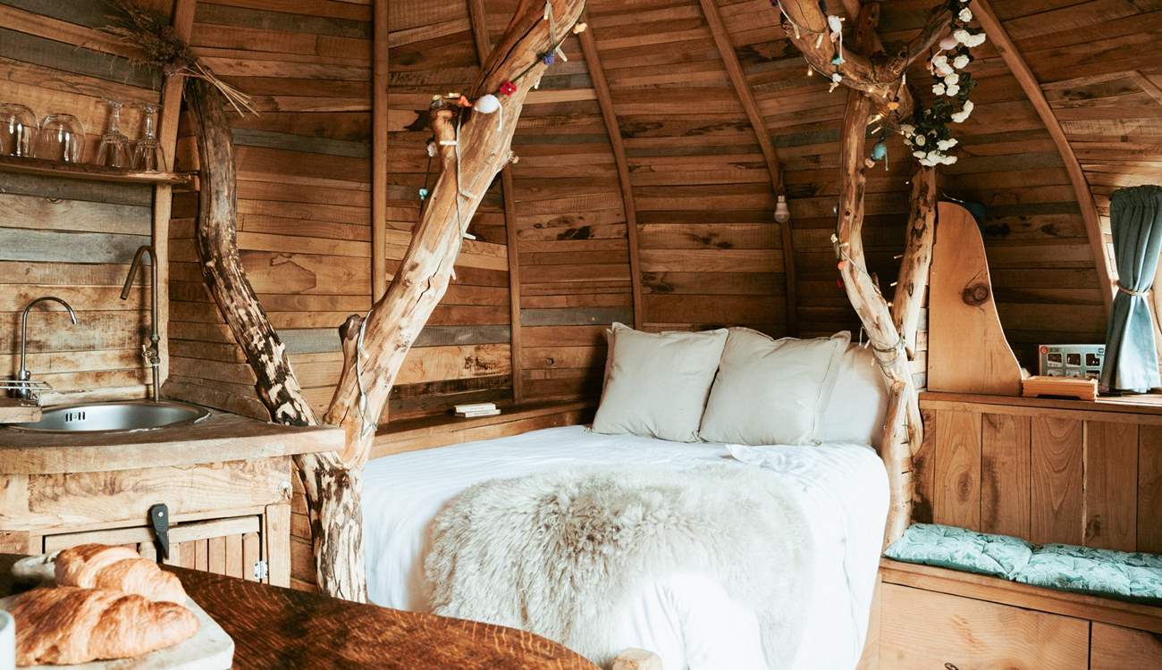 An enchanting hillside hideaway in a world of its own. 