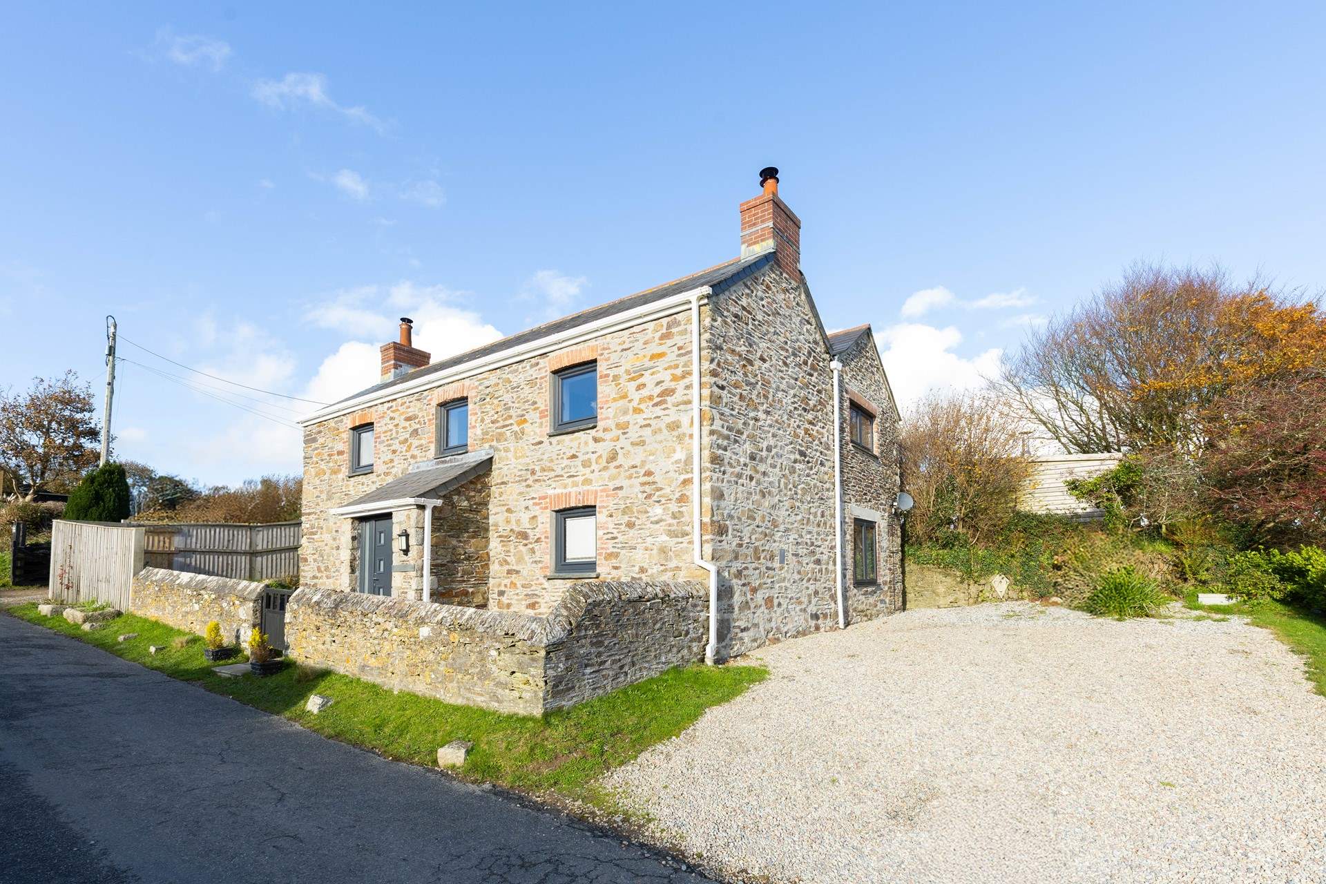 No need to worry about parking, there's plenty of space at Plain An Gwarry.