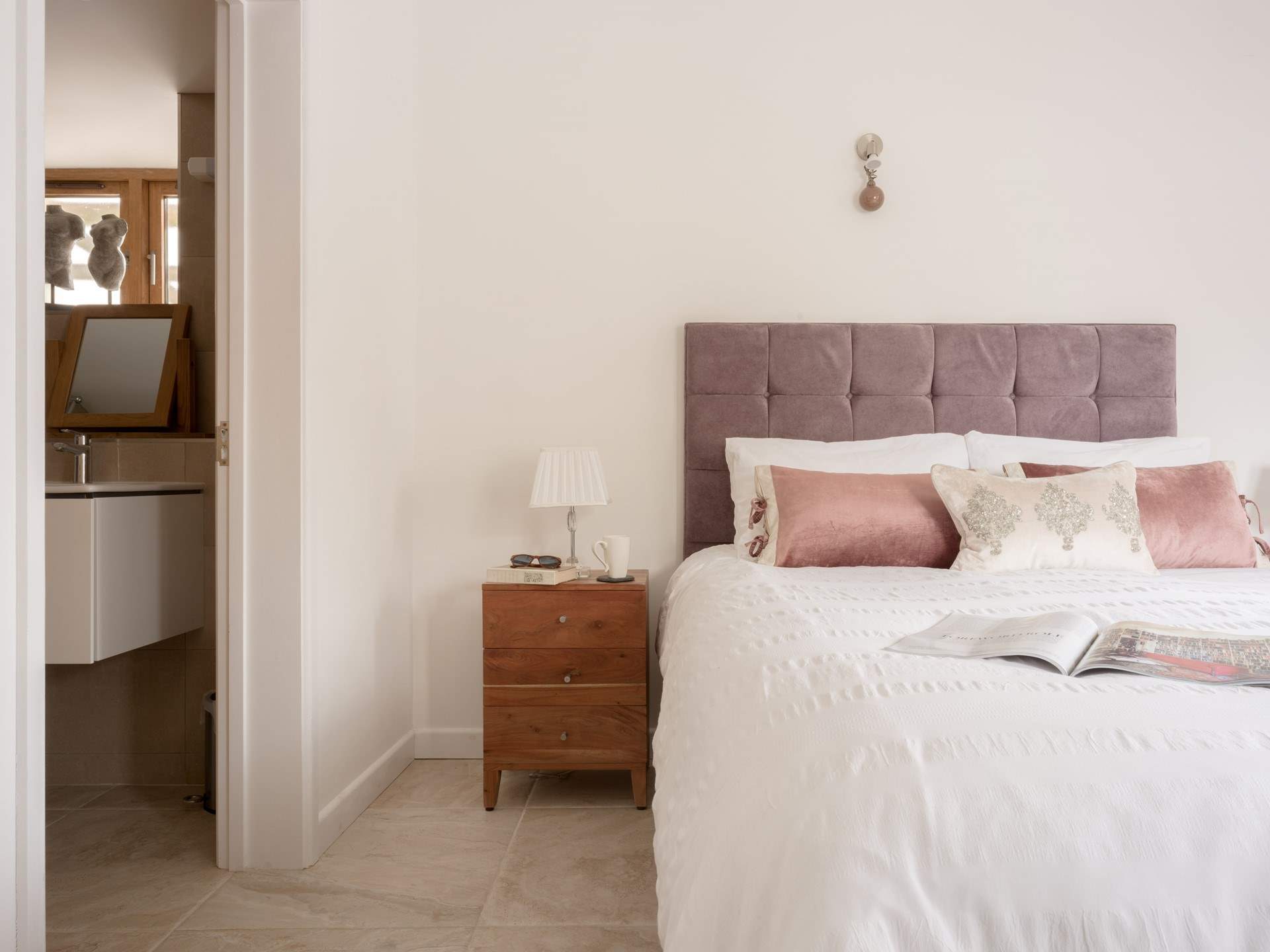 Each room has been carefully curated to create a sense of quality and calm.