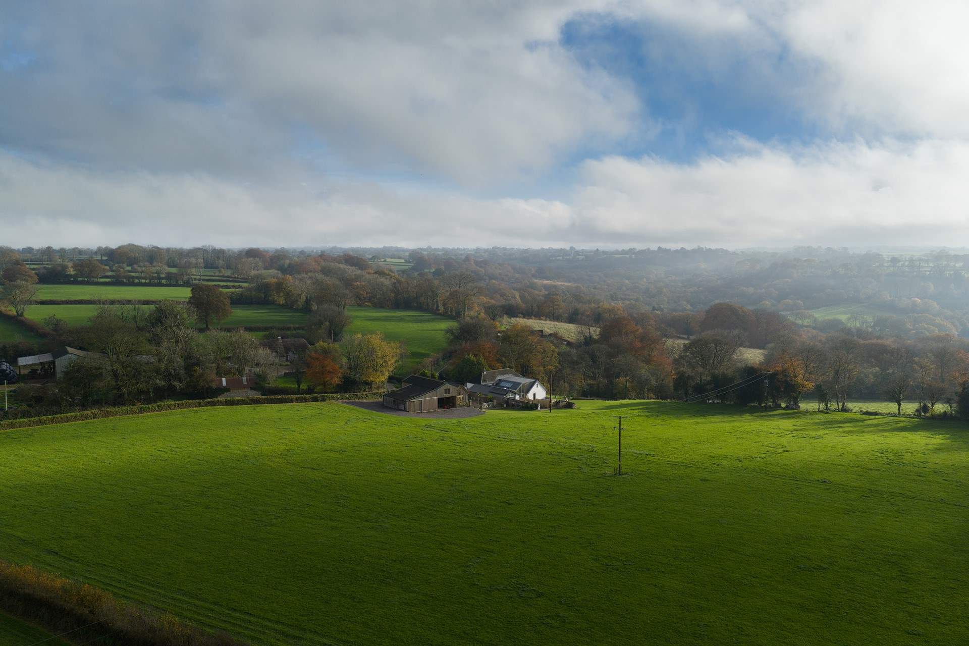 Set within the glorious rolling Blackdown Hills National Landscape (formerly known as an Area of Outstanding National Beauty), The Stables is sympathetically woven into this most beautiful of landscapes.