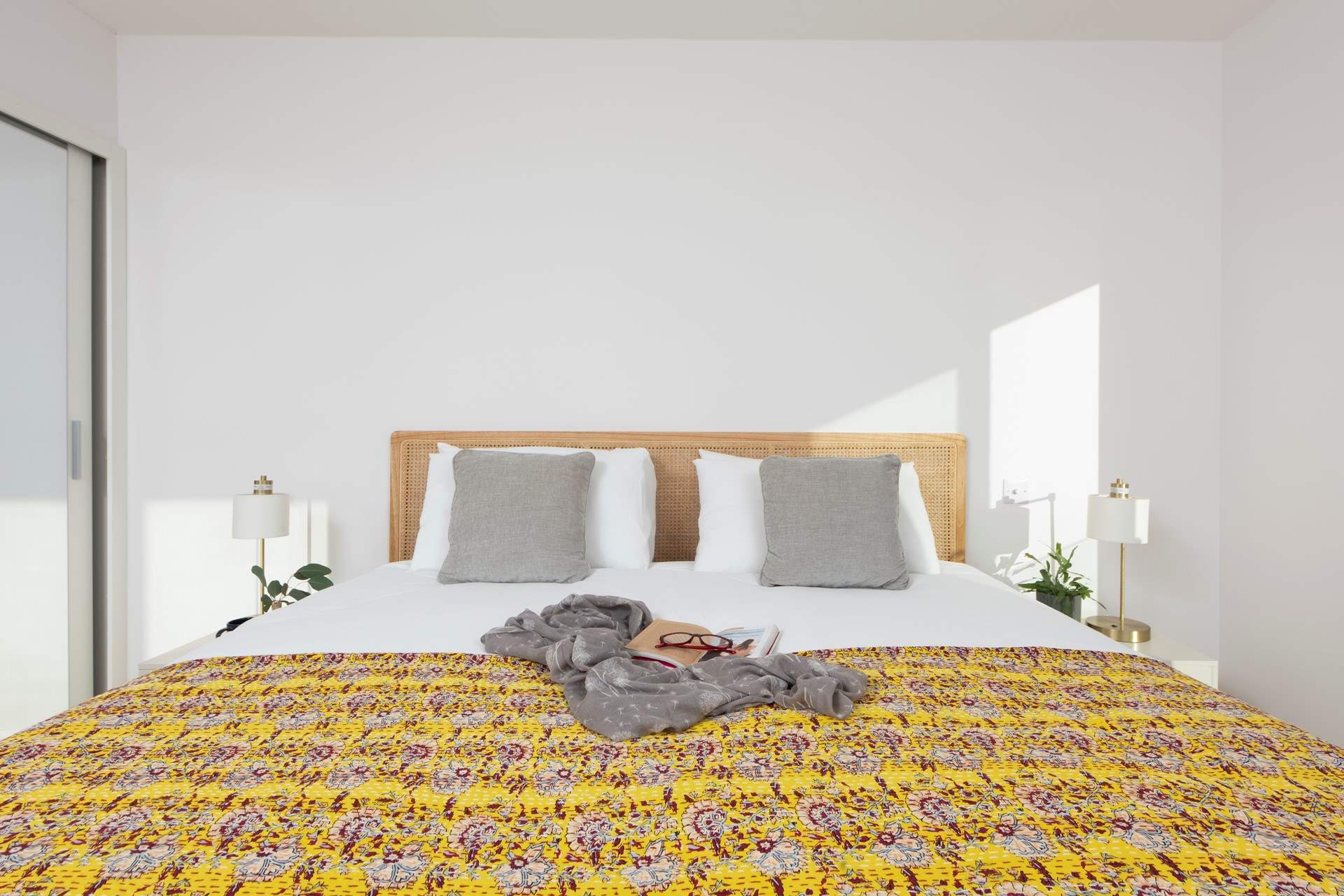 A 'zip and link' bed awaits in bedroom 1, which can be set up as twin beds or a super-king. The choice is yours.