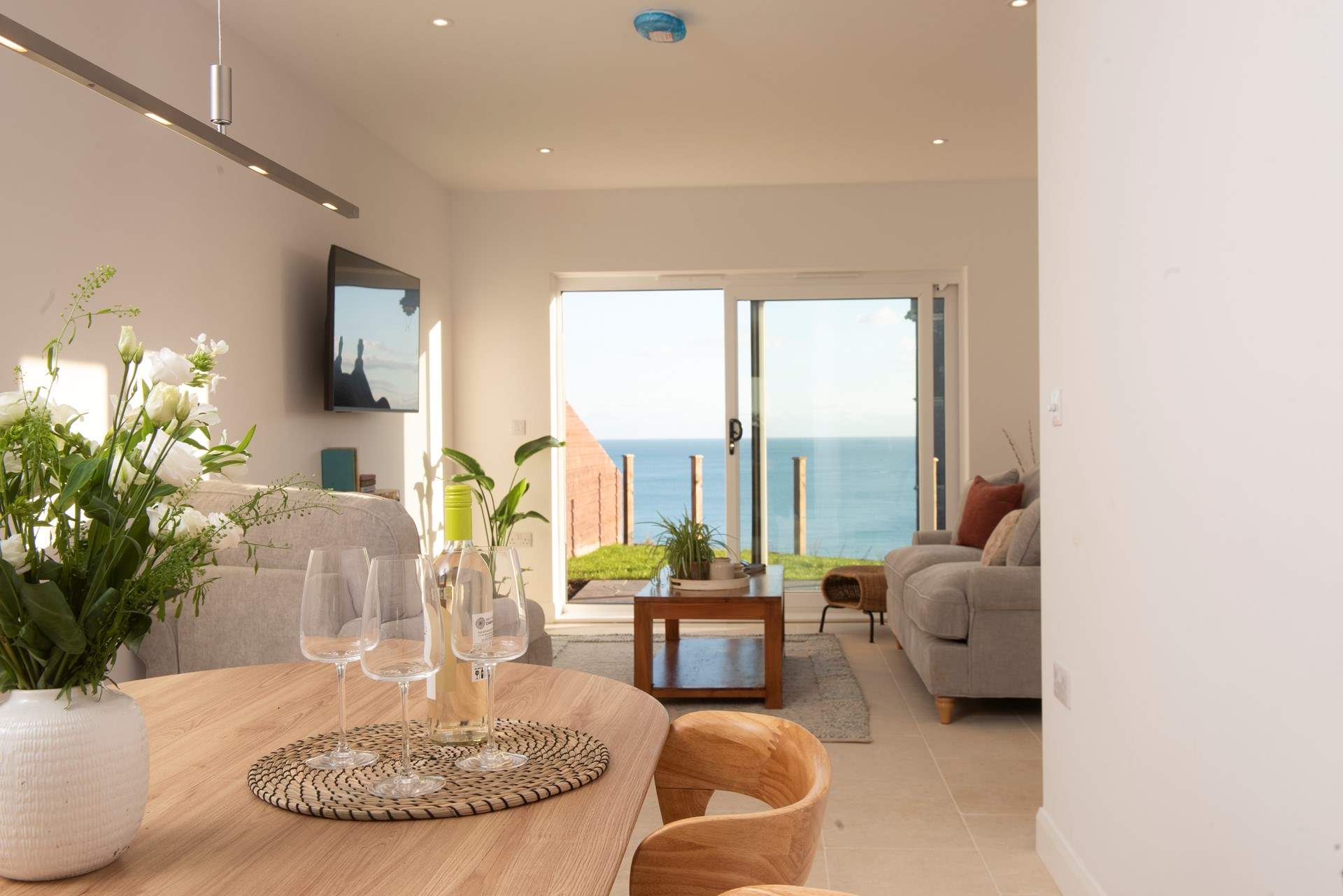 Sir back, relax and soak in that view.