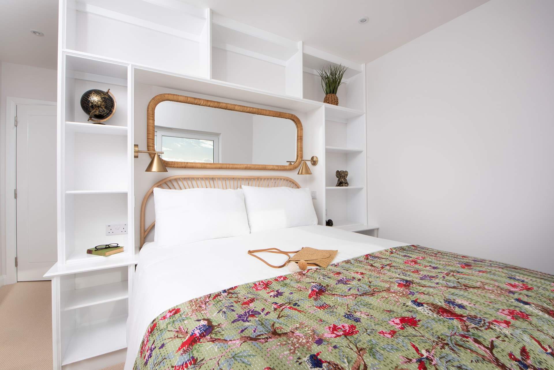 Snuggle under the covers of the king-size bed in bedroom 3.