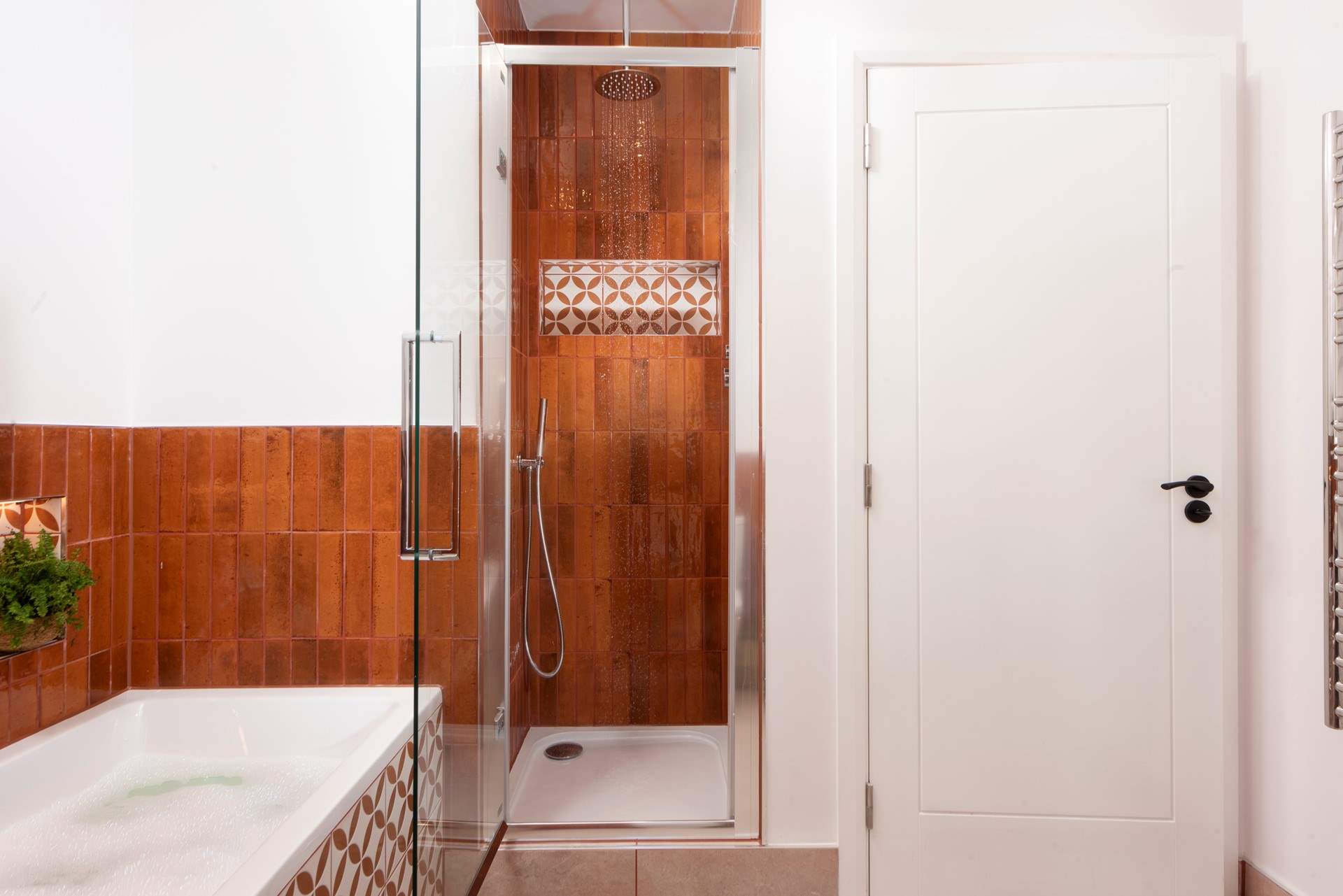 .....a shower, when you want a quick rinse.