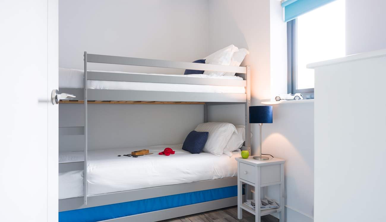 All the rooms offer space and a sense of calm.