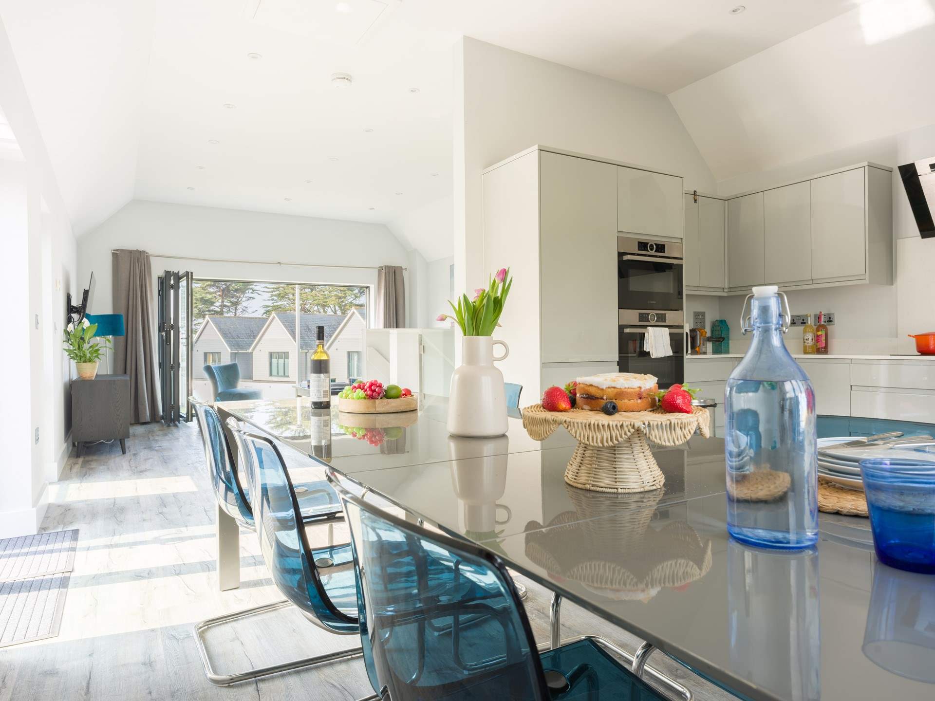 Family feasts are always a joy when on holiday.