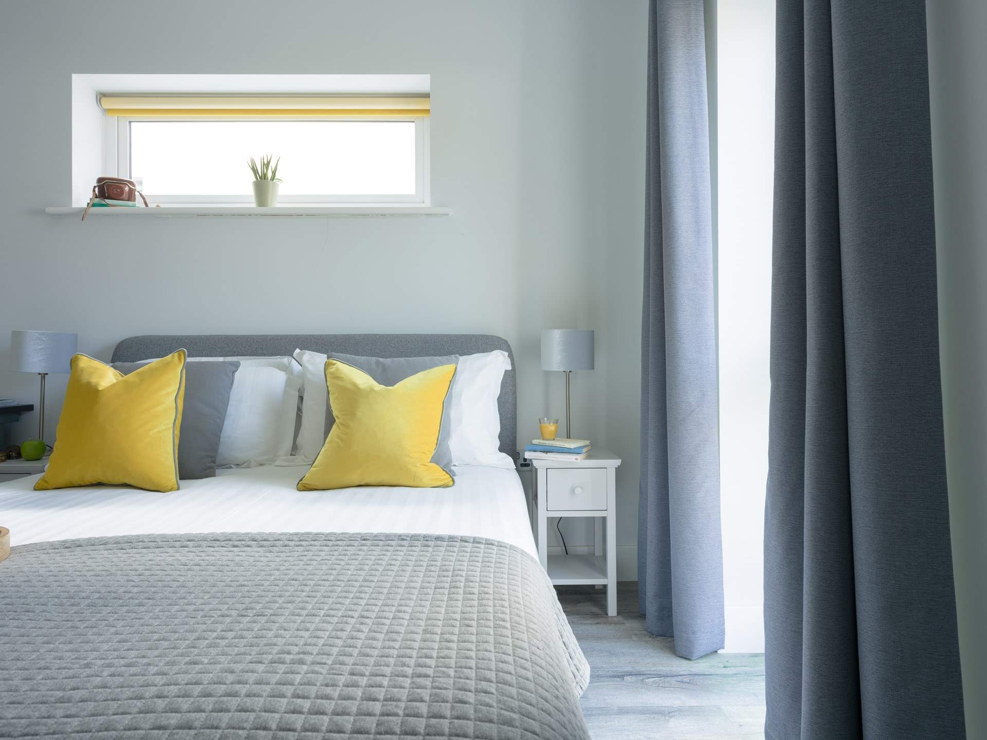 Bedroom 1 offers the perfect spot to chill before heading to 'The Thatch' for an evening meal.