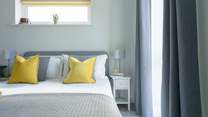 Bedroom 1 offers the perfect spot to chill before heading to 'The Thatch' for an evening meal.