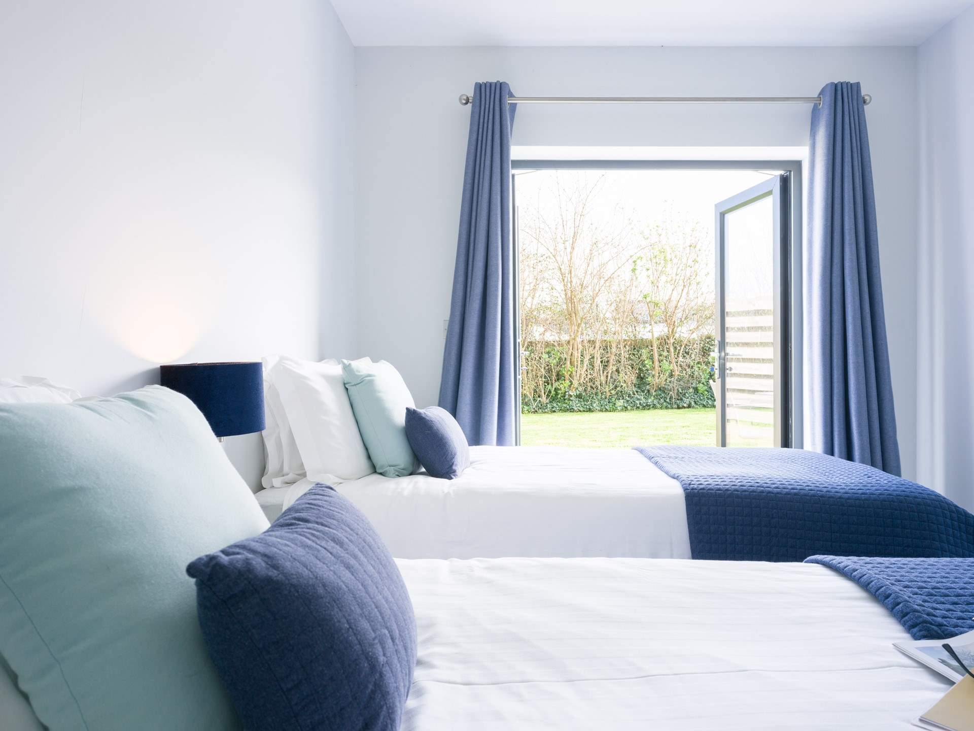 You can wake up and step straight out into the garden.