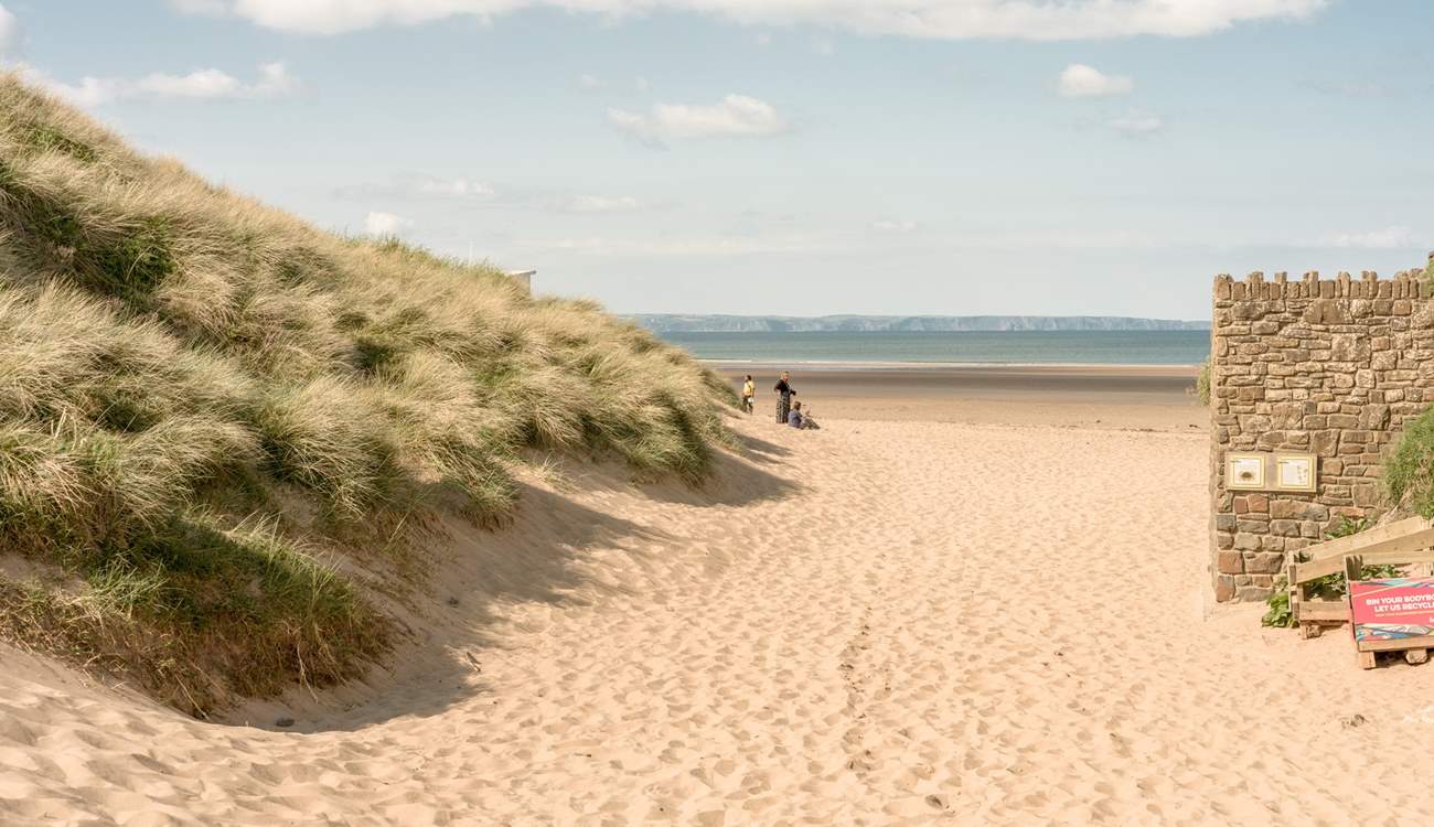 Croyde beach awaits!