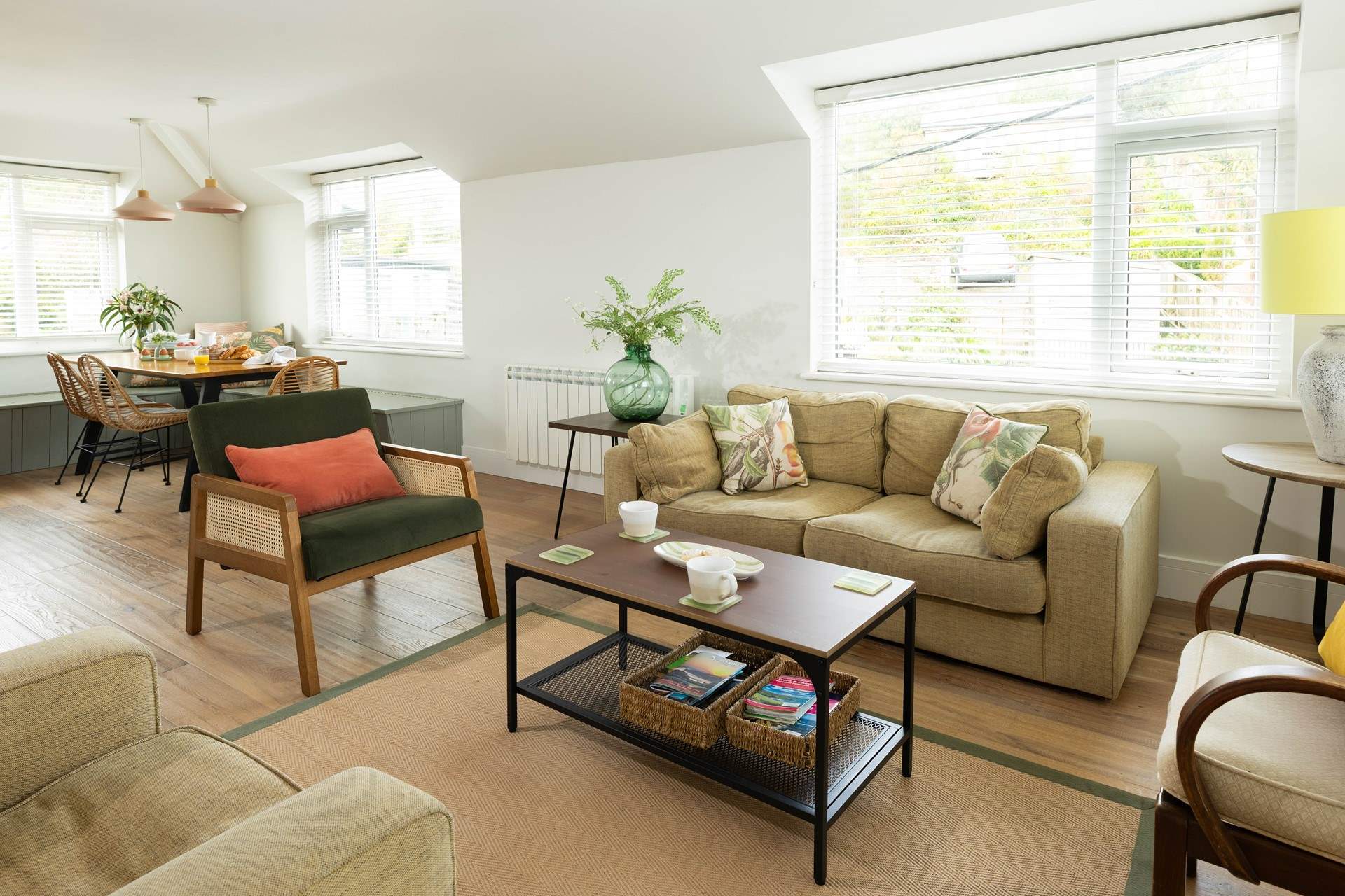 Plenty of space here for either a family holiday or friends looking for a Cornish getaway.