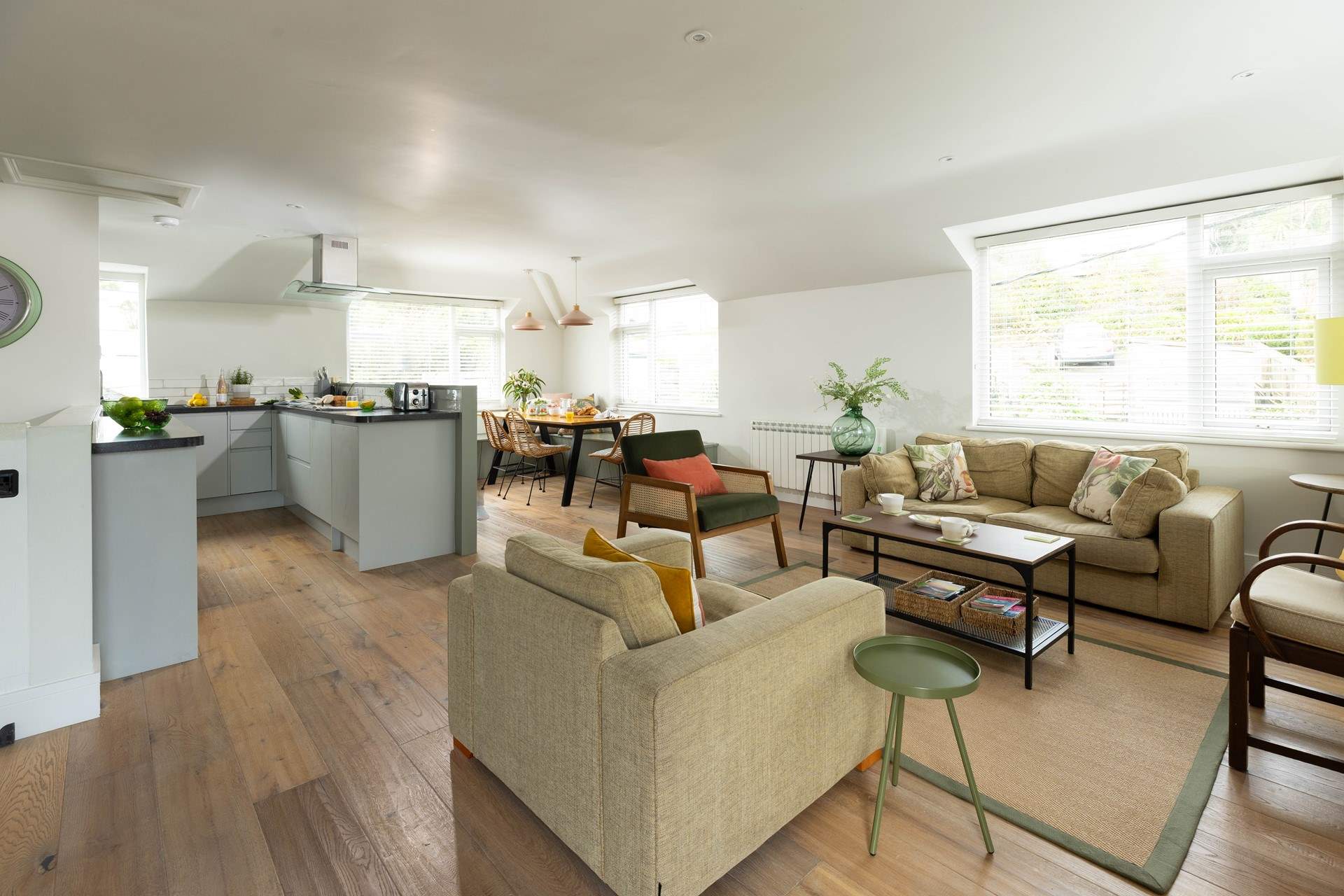 Beautiful interiors welcome you to Upper Warren. 