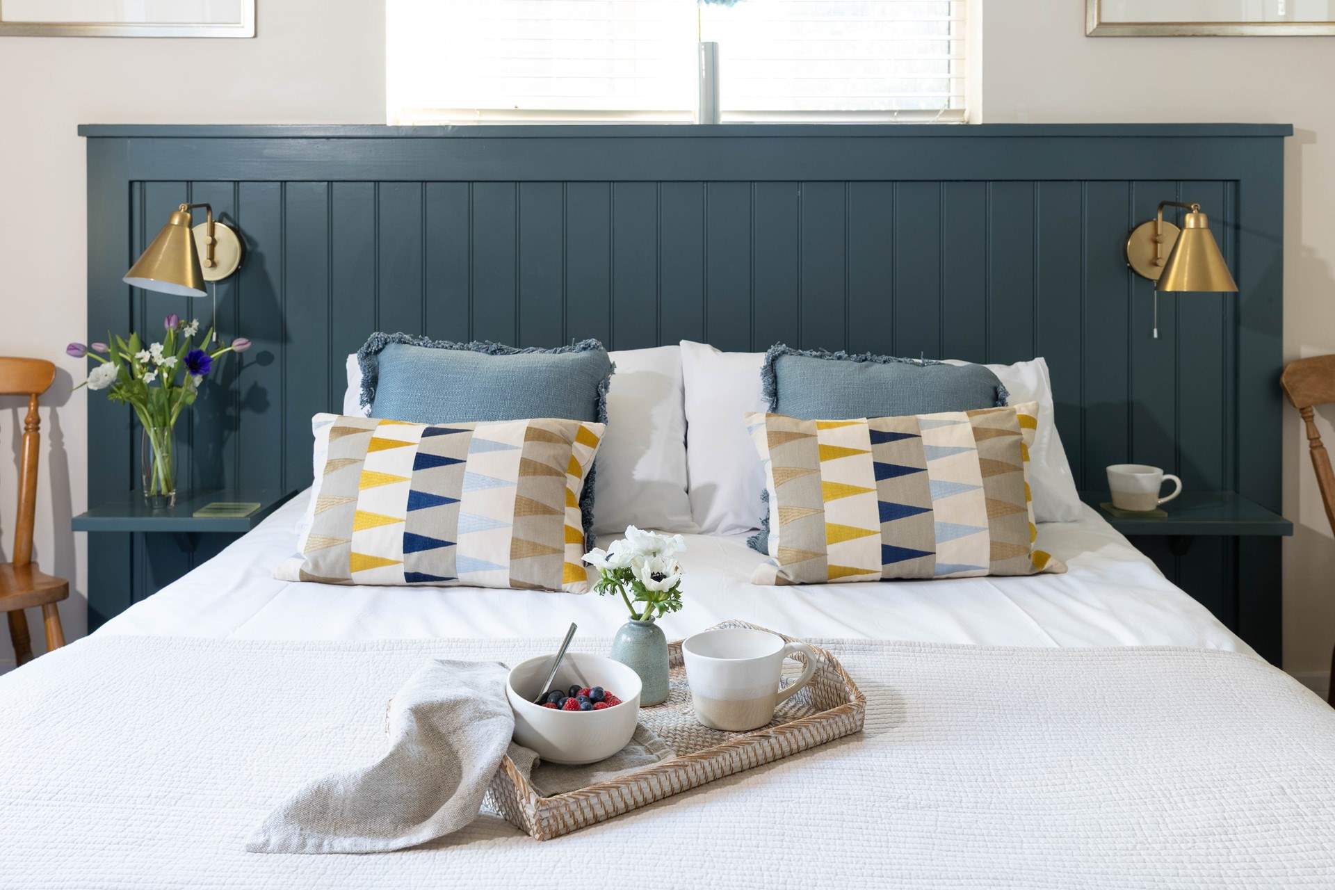 Lovely linens await. 