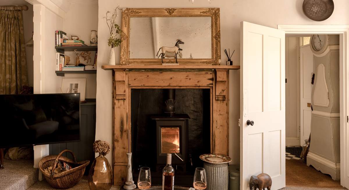 Period features aplenty throughout the cottage.