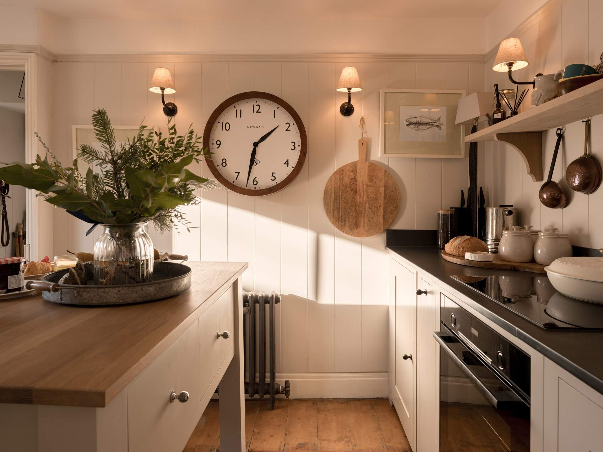 Lovely design details on show in the beautiful kitchen.