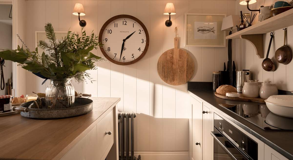 Lovely design details on show in the beautiful kitchen.
