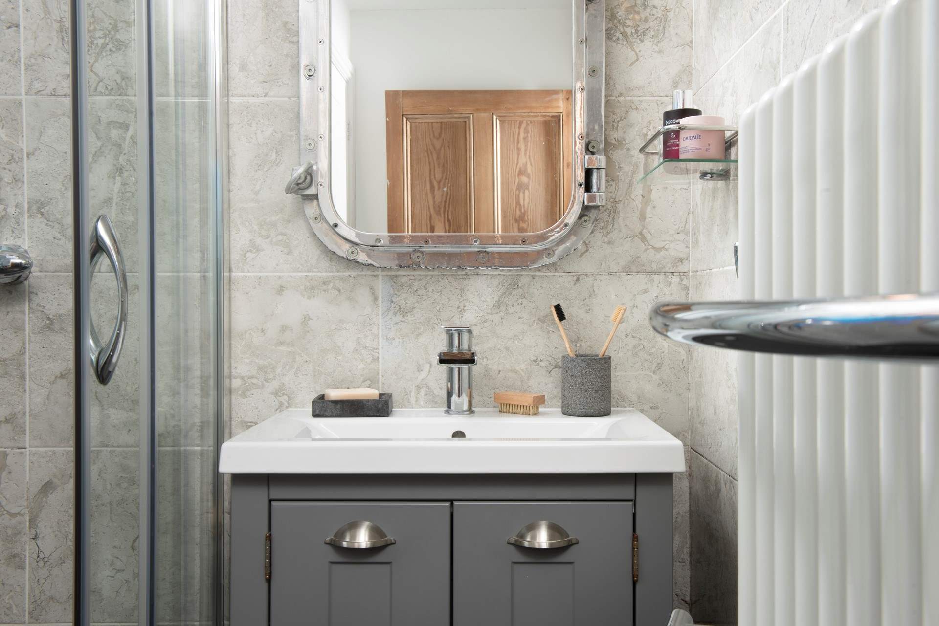 As stylish as the rest of the cottage.