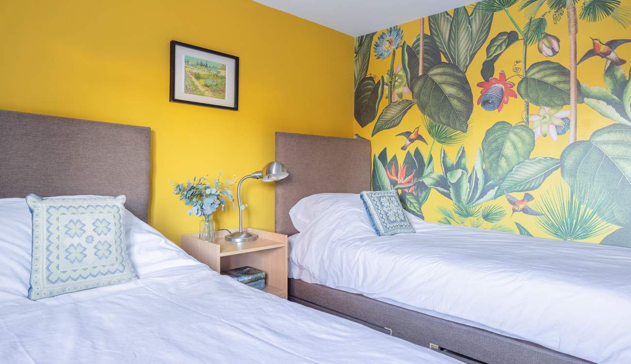 This delightful twin room is perfect for children or adults.