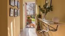 The welcoming hallway.
