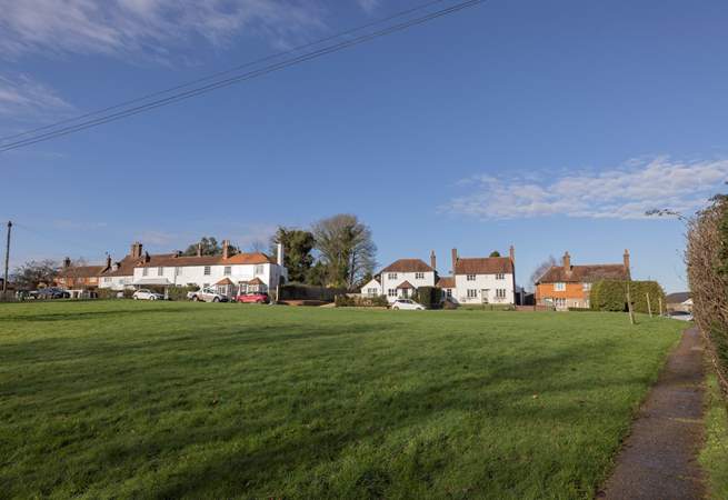 The village of Sandhurst sits in the High Weald National Landscape (formerly an Area of Outstanding Natural Beauty) between Rye and Royal Tunbridge Wells. 