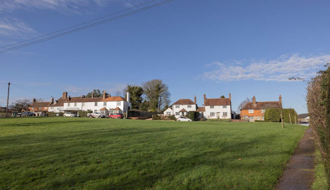 The village of Sandhurst sits in the High Weald National Landscape (formerly an Area of Outstanding Natural Beauty) between Rye and Royal Tunbridge Wells. 
