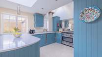 The kitchen has everything you need to create a culinary masterpiece.  