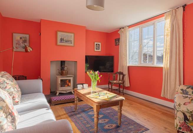 Enjoy fireside moments with a good book or play board games.