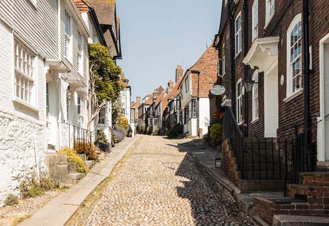 Wander the pretty cobbled streets of Rye.