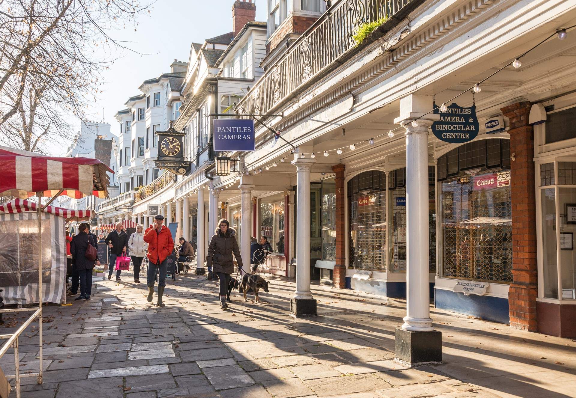 Perhaps some retail therapy at Royal Tunbridge Wells.