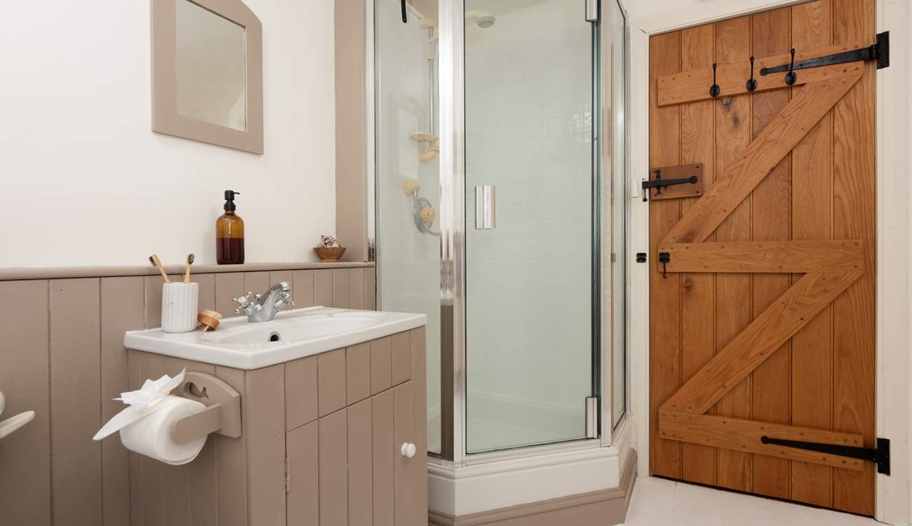 ...along with a shower cubicle.