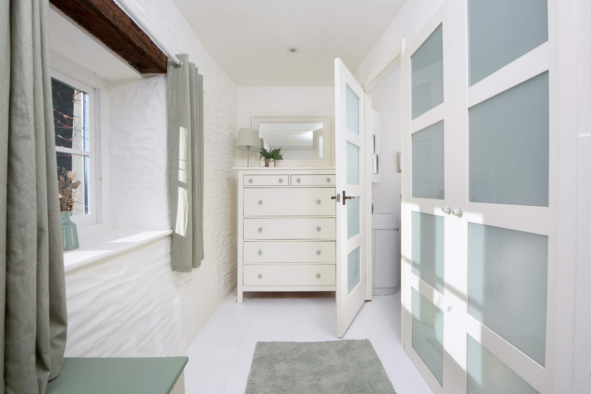 Plenty of storage and its own en suite.