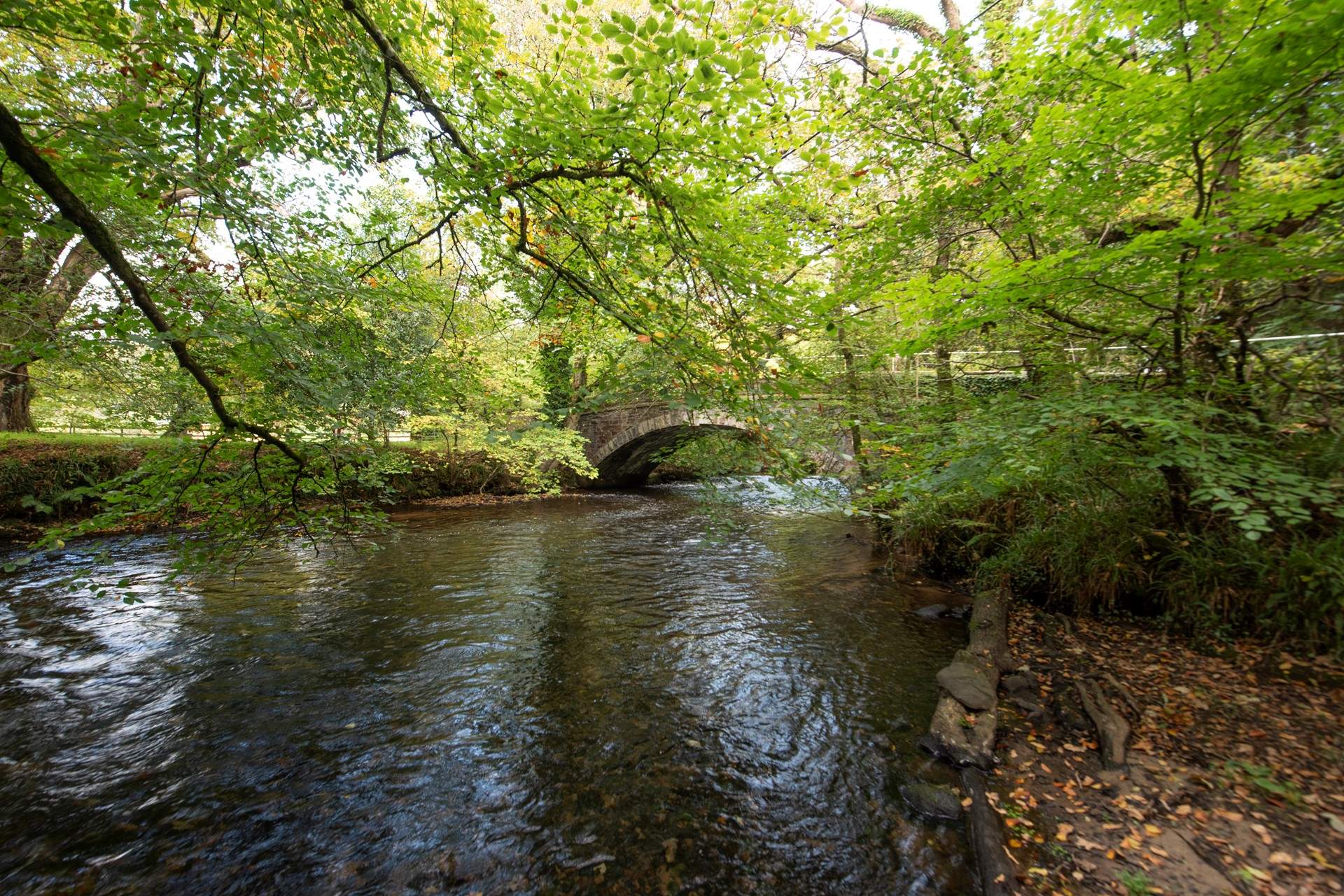 The nearby countryside is simply charming.