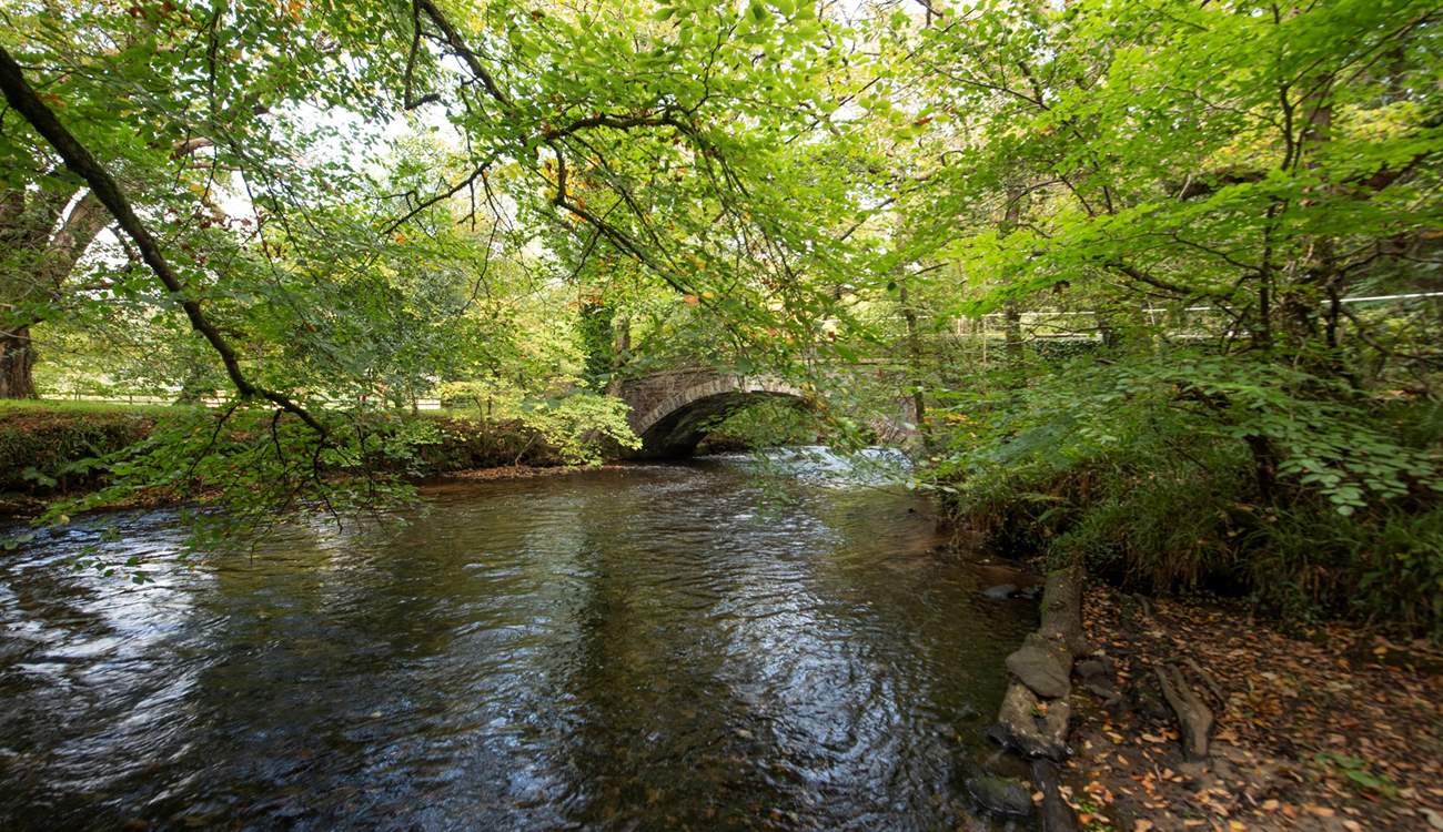 The nearby countryside is simply charming.