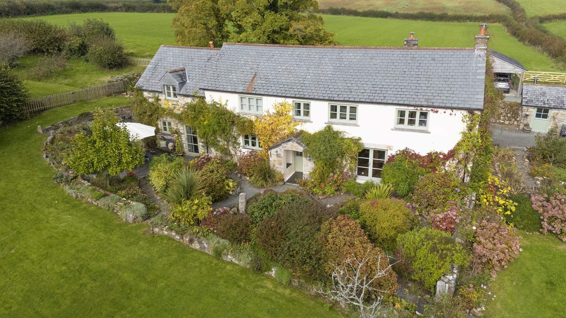 A warm Cornish welcome awaits at Higher Trevorder Farmhouse.