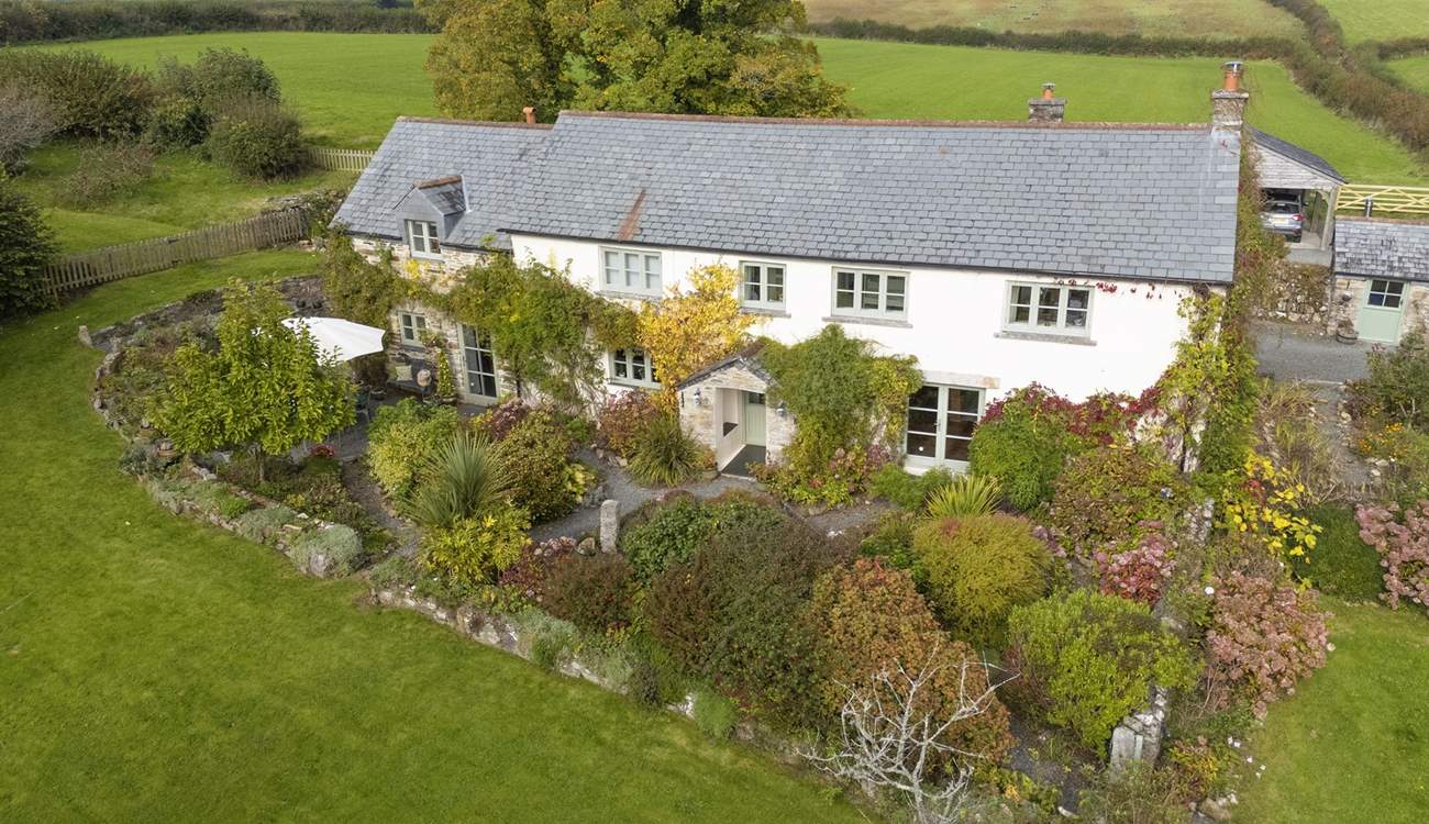 A warm Cornish welcome awaits at Higher Trevorder Farmhouse.